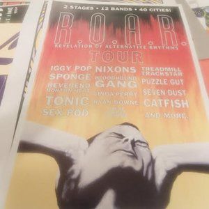 ROAR TOUR POSTER JULY 6 1997 VINTAGE RARE